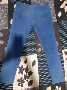 MAN NEW COTTON NAVY BLUE JENS  PANT+T SHIRT COMBO