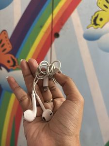 White Earphones