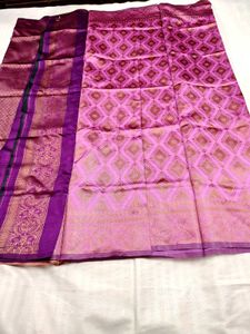 South Silk With Blouse Piece