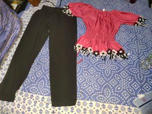 Girls Top And Pants Set