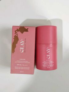 Clay Co Water Gel Sunscreen w Probiotics&Ceramides