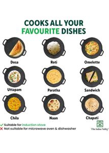 The indus valley cast iron tawa