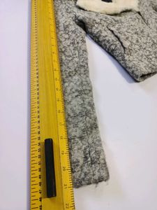 Stylish Girl's Fur Collar Jacket Size 12 -14