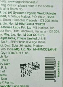 pack of 3 , face wash, serum, aloe vera gel