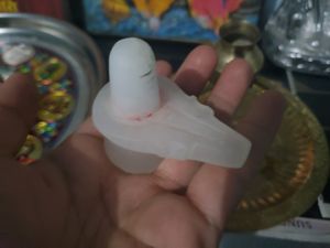 Shivling, Small Shivling For Home With Plate