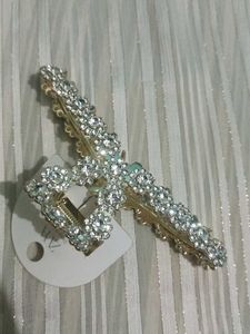 Sparkling Rhinestone Hair Claw Clip