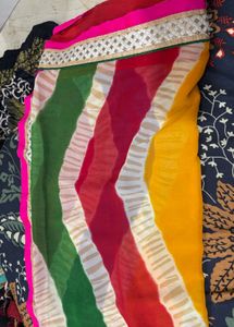 Leheriya Saree