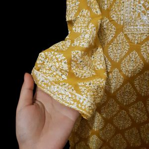 Yellow Kurti