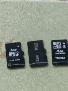 Memory Card 1Gb, 2Gb, 4 Gb