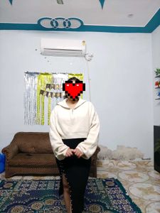 white korean winter jacket