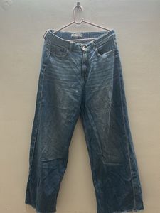 zara blue denim