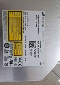 DVD Rewriter ,model GT80N