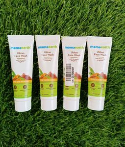 4 Pcs Mamaearth Ubtan Face Wash