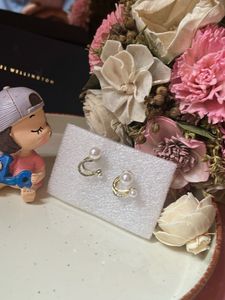 Pearl Ear Cuff Earrings
