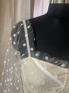 Crop Top With Mesh Sleeves
