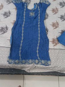 Blue Trouser Suit