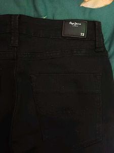 Black Denim Skinny Jeans
