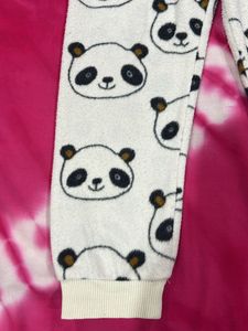H&amp;M Panda Print Pajama Set
