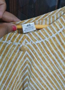 Striped Midi Dress with Bell Sleeves