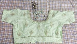 Sea Green Floral Lehenga