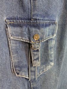 blue cargo jeans