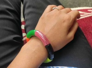 Colorful Retro Bangle Bracelet