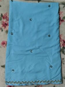 🔥 Sale 🔥 Elegant Blue saree