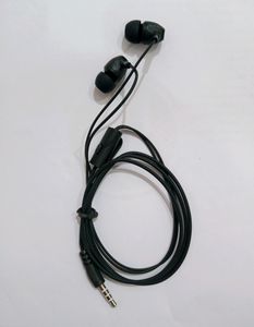 Earphone Black With Microphone