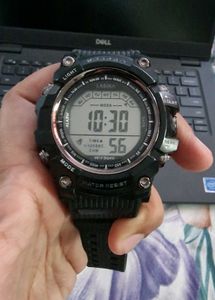 sports Stylish Black Watch