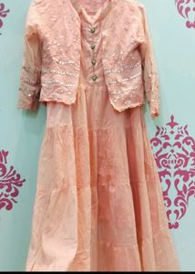 Beautiful Frock With Koti
