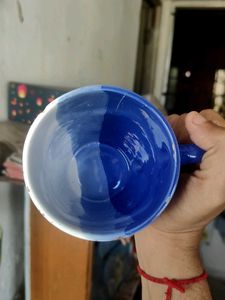Blue Ceramic Mug @100 rs