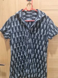 Ikkat Shirt For Women