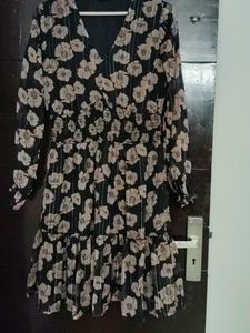 Floral Print And Fit Flared Dress JDY BY ONLY