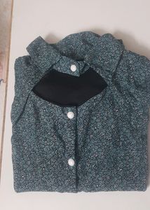 Women Unique Neck Top