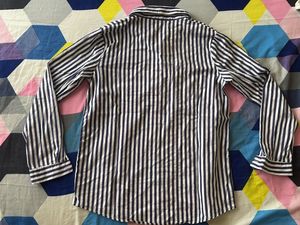 Striped Long Sleeve Button Down