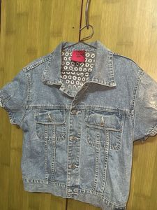 Denim Light Blue Jacket Shirt
