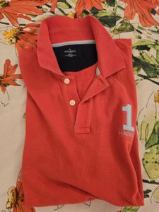 Hackett Orange Polo Shirt