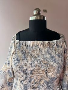 Long Peplum Top