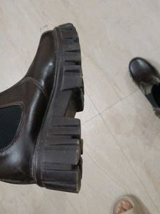 Brown Leather Boots
