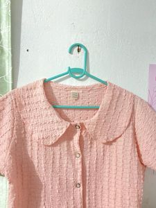 Korean Cute Pink Top