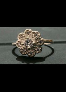 pure silver flower Ring# fixed price