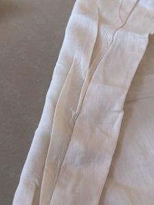 White Embroidered Kurti Set