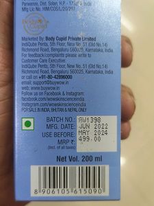 Wow Cool Mint Hair Oil 200Ml