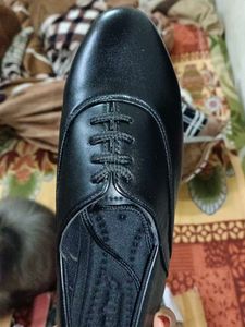 Classic Black Lace-Up Heels