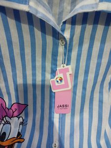 New With Tag Long Cotton Shirt