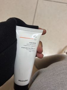 Minimalist SPF 50 Sunscreen