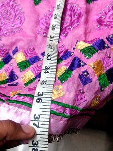 Stunning Pink Floral Embroidered Suit