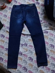 Dark Blue Denim Jeans