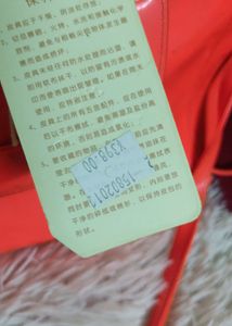 Orange Handbag With Side Belt With Red Heels👠