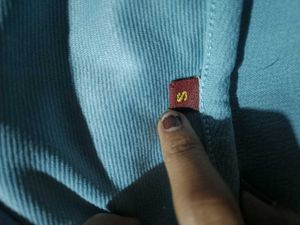 Cute Blue Long Sleeve Top